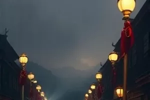 《青石巷谜案》雨后湿滑的青石板小巷